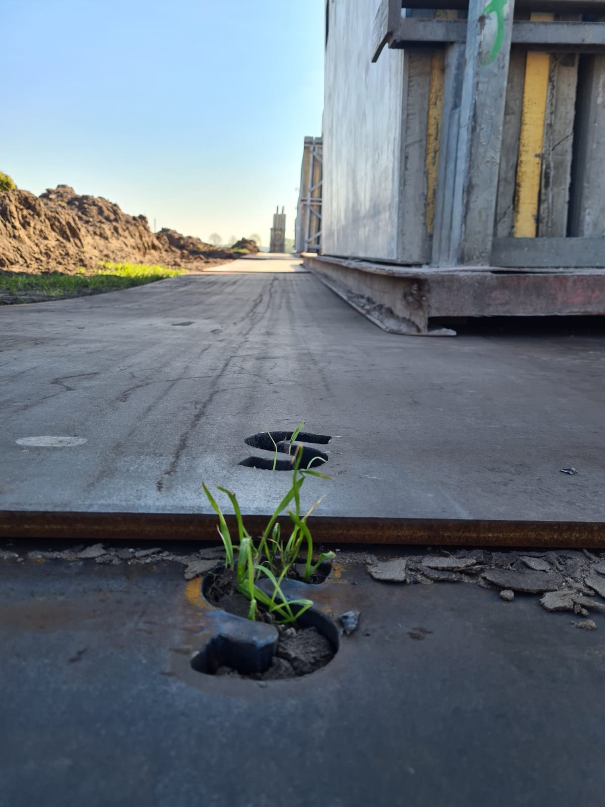 Extra brede rijplaten van Swanenberg