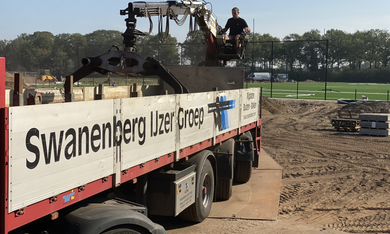Swanenberg rijplate kraanwagen